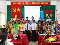 Đại hội công đoàn trường THPT Xuân Đỉnh nhiệm kỳ 2015-2020