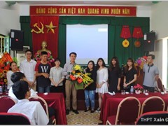 Đại hội Đoàn TNCS Hồ Chí Minh trường THPT Xuân Đỉnh nhiệm kỳ 2016-2017