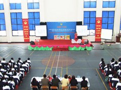 Hội thi tuyên truyền viên giỏi giáo dục pháp luật trong nhà trường cấp Thành Phố