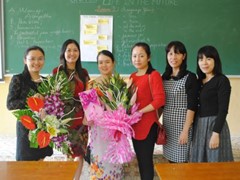 Hội thi giáo viên dạy giỏi cấp cụm môn Tiếng Anh (2014-2015)