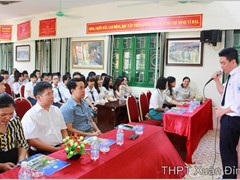Đại hội đại biểu Đoàn TNCS trường THPT Xuân Đỉnh nhiệm kỳ 2015-2016