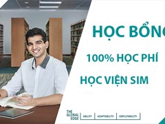 Thông báo chương trình học bổng của Học viện Quản lý Singapore - SIM năm 2020