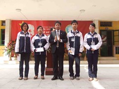 Danh sách học sinh đạt giải trong kỳ thi HSG TP năm học 2013-2014