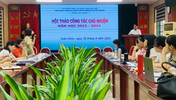 Hội Thảo Công Tác Chủ Nhiệm Năm Học 2023-2024