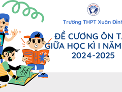 ĐỀ CƯƠNG ÔN TẬP GIỮA HỌC KÌ I NĂM HỌC 2024-2025
