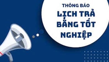 Trường THPT Xuân Đỉnh thông báo về việc trả bằng tốt nghiệp cho học sinh tốt nghiệp năm 2024