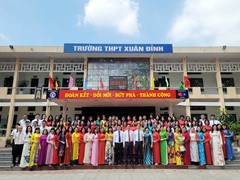 TRƯỜNG THPT XUÂN ĐỈNH TỔ CHỨC THÀNH CÔNG  HỘI NGHỊ CÁN BỘ VIÊN CHỨC, NGƯỜI LAO ĐỘNG NĂM HỌC 2024-2025