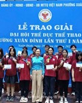Trường Thpt Xuân Đỉnh Đạt Thành Tích Xuất Sắc Tại Đại Hội Thể Dục Thể Thao Phường Xuân Đỉnh Năm 2025