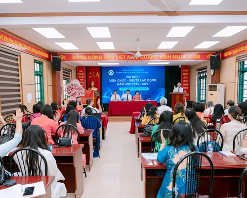 Hội Nghị Viên Chức Người Lao Động Năm Học 2025-2026