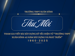 THƯ MỜI THAM GIA VIẾT BÀI VÀ XÂY DỰNG KỶ YẾU ĐIỆN TỬ MỪNG LỄ KỶ NIỆM 65 NĂM THÀNH LẬP TRƯỜNG