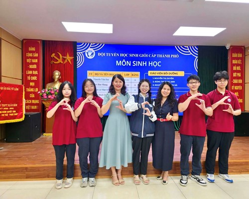 Lễ Công Bố Quyết Định Thành Lập Đội Tuyển Học Sinh Giỏi Tham Dự Kỳ Thi Cấp Thành Phố Năm Học 2026 – 2027
