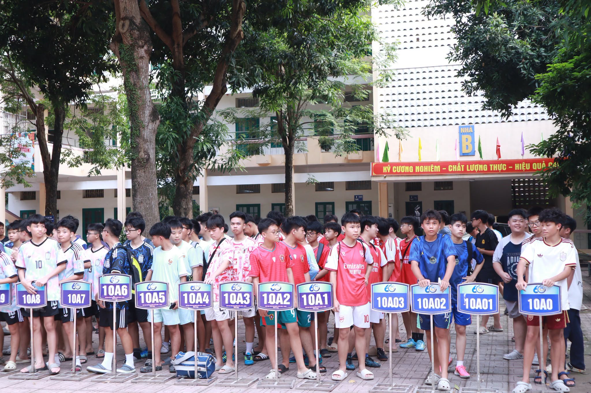 Khai mạc giải bóng đá nam học sinh hè năm 2026 – Bùng cháy đam mê, lan tỏa tinh thần thể thao